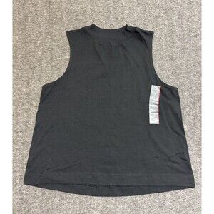 All In Motion Women’s Tank Top Workout Sleeveless Boxy Fit Black Extra Small